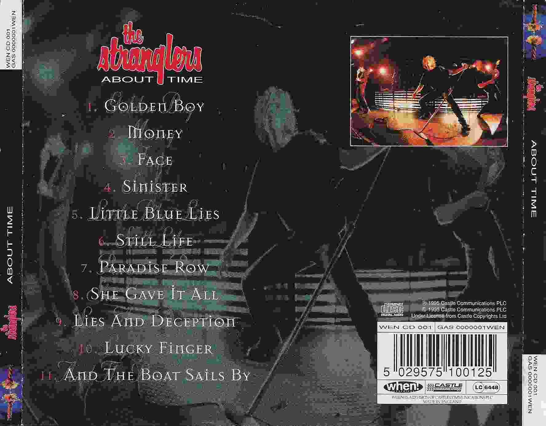 Back cover of WENCD 001